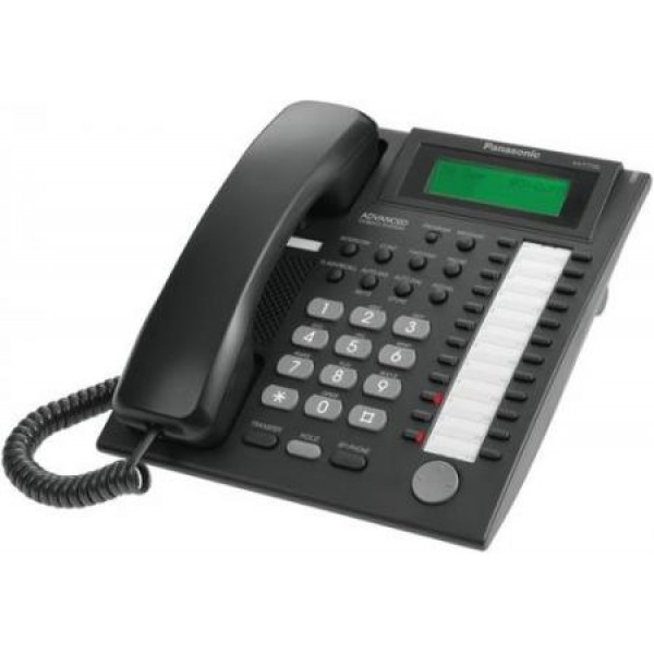 Аналоговый системный телефон Panasonic KX-T7735RUB